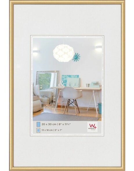 ramă foto walther design aurie 28 x 35 cm Rama din plastic New Lifestyle KV835G
