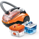 THOMAS CYCLOON HYBRID Family & Pets - Aspirator pentru părul animalelor de companie împotriva părului și mirosurilor de companie, portocaliu/negru