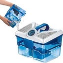 THOMAS CYCLOON HYBRID Family & Pets - Aspirator pentru părul animalelor de companie împotriva părului și mirosurilor de companie, portocaliu/negru