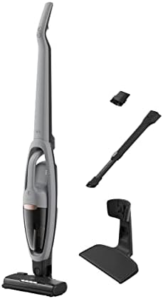 Aspirator fără fir AEG CLEAN ÖKO 6000 AS62B25OKO, 2 în 1, plăcut silențios 79 dB(A), 47% material reciclat, timp de funcționare de până la 55 de minute, automat, de sine stătător, toate podelele, inclusiv accesoriile, negru