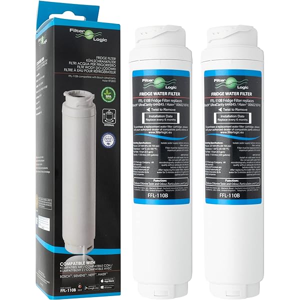 AQUACREST 644845 frigider cu filtru de apă Siemens, înlocuitor pentru filtru de apă Bosch Ultra Clarity 644845, compatibil cu Siemens Bosch Neff 740560 9000077104 (3)