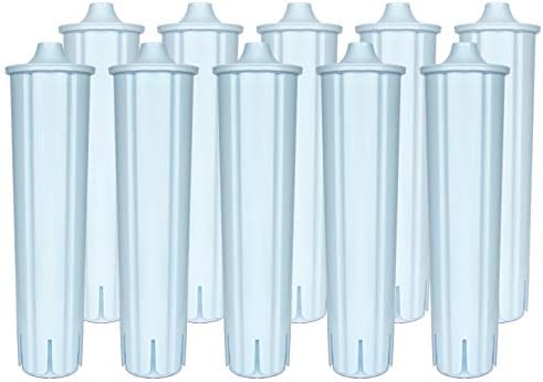 Filtru de apă de schimb Aquafloow pentru aparatul de cafea complet automat Jura Blue, pachet de 10 Compatibil cu Jura 71312 Blue | Cartuș filtrant pentru aparate de cafea A1 A5 F5 F7 F8 ENA3, GIGA5, Impressa C5, J90, S9 Classic