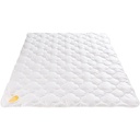 Pătură din bumbac natural Boehmerwald, potrivită persoanelor alergice, 100% bumbac, greutate umplutură: 700 g, clasă termică: ușoară, dimensiune: 155x220 cm, OEKO-TEX ® STANDARD 100