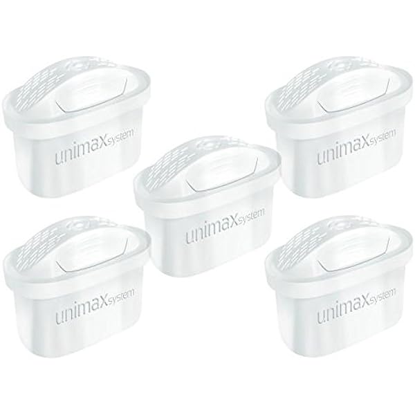 DAFI cartușe universale pentru filtru de apă filtru de apă, plastic, alb, 6 bucăți (pachet de 1), 6