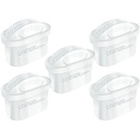 DAFI cartușe universale pentru filtru de apă filtru de apă, plastic, alb, 6 bucăți (pachet de 1), 6