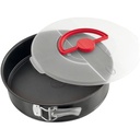 Dr. Tava de copt Oetker cu hota de transport Bake & Go - 3in1: tava de cuptor pentru coacere, depozitare si transport - antiaderent, 42x29x4 cm