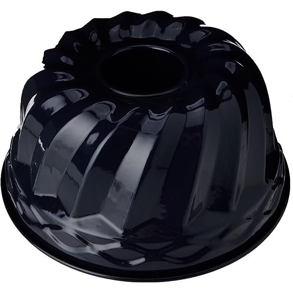 Dr. Formă de copt Oetker Guglhupf Ø 24 cm Email Back-Liebe - matriță Gugelhupf rezistentă la tăiere și zgârieturi cu email - matriță 24 gugelhupf în albastru închis