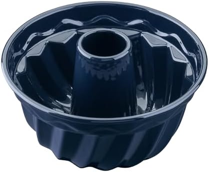 Dr. Formă de copt Oetker Guglhupf Ø 24 cm Email Back-Liebe - matriță Gugelhupf rezistentă la tăiere și zgârieturi cu email - matriță 24 gugelhupf în albastru închis