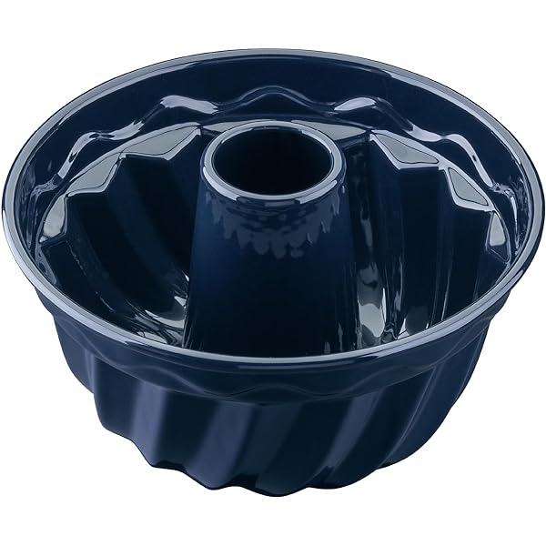 Dr. Formă de copt Oetker Guglhupf Ø 24 cm Email Back-Liebe - matriță Gugelhupf rezistentă la tăiere și zgârieturi cu email - matriță 24 gugelhupf în albastru închis