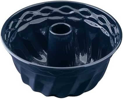 Dr. Formă de copt Oetker Guglhupf Ø 24 cm Email Back-Liebe - matriță Gugelhupf rezistentă la tăiere și zgârieturi cu email - matriță 24 gugelhupf în albastru închis