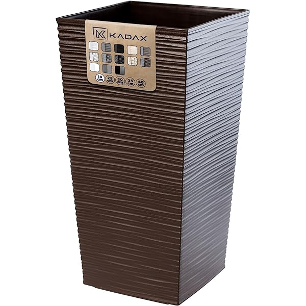 EDA PLASTIQUES? Ghiveci plastic 76L culori vii Zen D 60 cm x h 47 cm