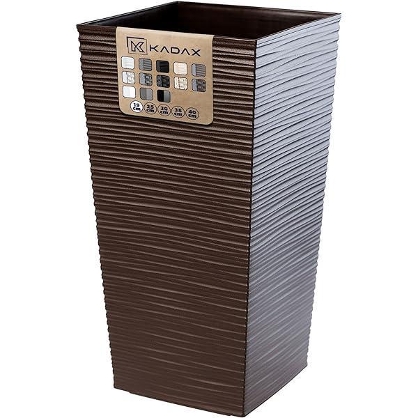 EDA PLASTIQUES? Ghiveci plastic 76L culori vii Zen D 60 cm x h 47 cm