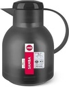 Emsa Samba ulcior vacuum 505490 | 1 litru | Închidere cu apăsare rapidă | 100% strâns | 12 ore cald, 24 ore rece | Vinete Translucide