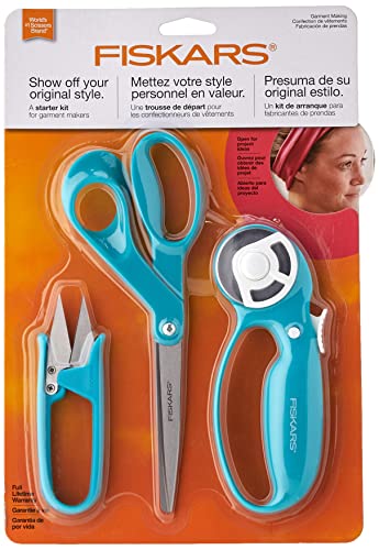 Ascuțitor de foarfece Fiskars, pentru foarfece dreptaci, capete de șlefuit ceramic/carcasă din plastic, negru/gri, ascuțitor cu cleme 1000812