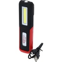 KS Tools 150.4495 Lampă de mână pentru atelier mobil | îndoit | LED COB de 3 wați
