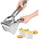 Presă de cartofi, Presă de cartofi Sopito, din oțel inoxidabil, pentru alimente pentru copii, pentru fructe și legume, pentru piure de cartofi cremos și pufos și rețete alimentare