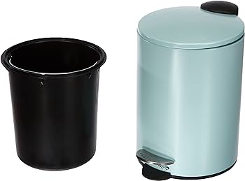 Coș de cosmetice Kleine Wolke Silence, oțel inoxidabil, opal, 3 litri
