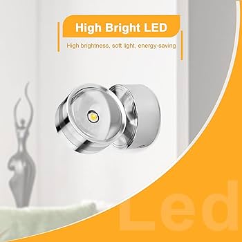 Lightsjoy Lampă de perete modernă cu LED, lampă de perete creativă din aluminiu pentru interior, fundal minimalist, spot de perete cu LED, spot de perete, lampă pentru hol, lampă pentru dormitor, sufragerie, alb cald