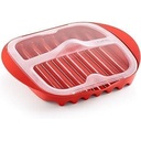Lékué Cuptor cu microunde Bacon, putregai, 28,2 x 6 x 24,9 cm