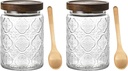 Tava de biscuiti Olympia Biscotti cu capac 3,8 litri, sticla transparenta, dimensiune: 252(H) x 200(Dia)mm - dulciuri, cofetarie, muesli, paste, tava de depozitare pentru alimente uscate - lavabil la masina de spalat vase, GG925