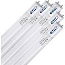 Tub LED OSRAM Substitube Pure cu bază G13, lungime: 0,6 metri, alb cald (2700K), 6,6W, înlocuitor pentru tuburile fluorescente clasice de 18W, pachet de 8