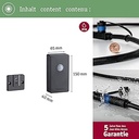 Paulmann 18012 Plug & Shine SmartHome Zigbee control radio senzor crepuscular/detector de mișcare iluminat exterior control senzor antracit