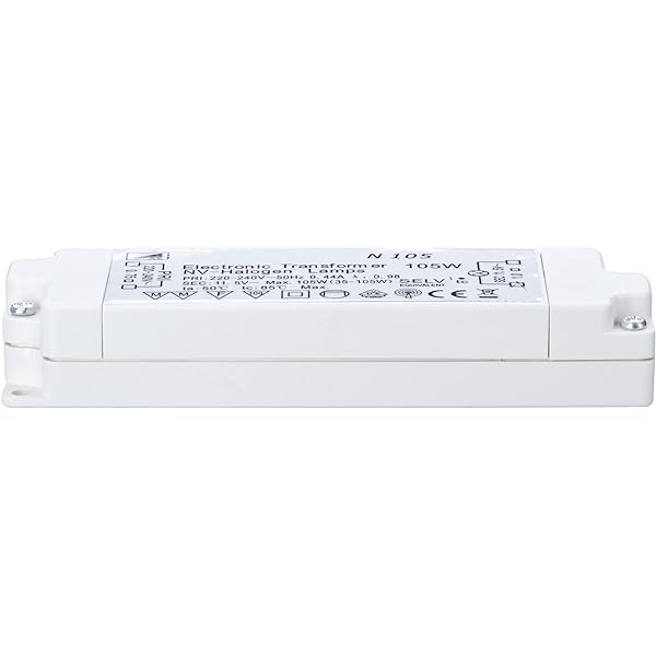 Paulmann 97762 Transformator Transformator electronic Halogen + LED Driver 0-50 Watt Balast alb Pachet de 1