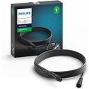 Extensie Philips Hue White & Color Ambiance Lily XL pentru reflectoare de grădină (1.060 lm), lumină de exterior reglabilă cu 16 milioane de culori, control inteligent al luminii prin voce sau aplicație, negru