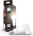 Philips Hue White E14 lumânare pachet unic filament 300lm, lumină albă caldă, reglabil, controlabil prin aplicație, compatibil cu Amazon Alexa (Echo, Echo Dot)