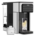 Statie de apa Philips Water All-IN-ONE, distribuitor pentru apa calda si rece filtrata, capacitate 2,8 L, 6 presetari de temperatura, ecran tactil ADD5980/31 argintiu negru marime unica