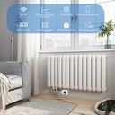 Termostat pentru calorifer SALCAR TRV801W termostat încălzire LCD inteligent WiFi compatibil cu Amazon Alexa și Google Assistant termostat de încălzire Radiator inteligent Tuya, nu este necesară gateway