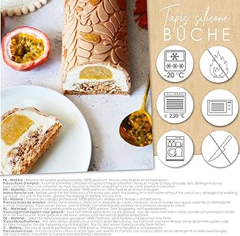 ScrapCooking - Formă instantanee din silicon 3D - Formă pentru prăjituri 25 x 8 x 8 cm - Calitate Profesională - Formă pentru Coacerea Desert Patiserie - Albă - 2893
