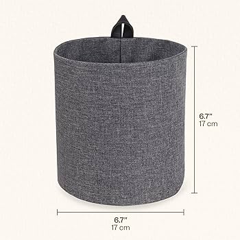 Coș de cosmetice TATAY cu pedală din oțel inoxidabil, capacitate 3L, interior detașabil, închidere moale, fără BPA, culoare neagră. Dimensiuni: 17,5 x 22,5 x 25 cm.