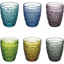 Villa d'Este Home Tivoli 5907719 Kora Light/Imperial Set 6 pahare de apa 295 ml din sticla, lejer