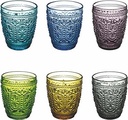 Villa d'Este Home Tivoli 5907719 Kora Light/Imperial Set 6 pahare de apa 295 ml din sticla, lejer