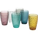 Villa d'Este Home Tivoli 5907719 Kora Light/Imperial Set 6 pahare de apa 295 ml din sticla, lejer