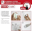 Cupa de igienă dentară WENKO Turbo-Loc - se fixează fără găurire, Oțel, 7,5 x 10 x 9 cm, Crom