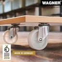 Ajutor de transport Wagner MM 1319 I 57,5 x 30 x 10 cm - capacitate de incarcare 200 kg - acoperire speciala I tampoane anti-alunecare I cea mai buna mobilitate I usor de curatat I durabil si robust - 20131901