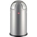 Wesco Push Two Tretabfalleimer, Edelstahl, 40 x 40 x 77,5 cm