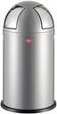Wesco Push Two Tretabfalleimer, Edelstahl, 40 x 40 x 77,5 cm