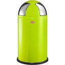 Wesco Push Two Tretabfalleimer, Edelstahl, 40 x 40 x 77,5 cm