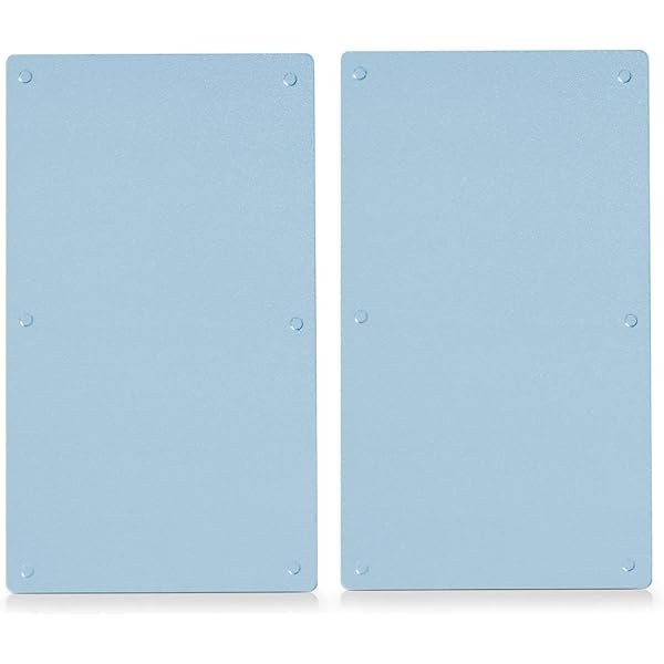 ZELLER PREZENTĂ O VIAȚĂ MAI FRUMOȘĂ. TRAIȚI PRACTIC. 26205 Set capac aragaz/placi de taiere, 2 piese, sticla, aprox., 30x52 cm