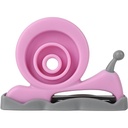 Cuțit de bucătar pentru copii ZWILLING Twinny, 10 cm, cu protecție pentru degete, oțel inoxidabil, formă rotunjită a lamei, design prietenos cu copiii, mâner din plastic, albastru
