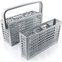 Dispenser Zagg OXO Good Grips pentru șervețele pentru față, mâini și șervețele care se pot spăla, 18/8 Edelstahl, Weiss, 5,88" L x 6,62" L x 3,38" H