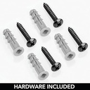 Suport capac vertical pentru oale mDesign - ustensile practice de bucătărie pentru capacele de oale și tigăi - accesorii de bucătărie la îndemână din metal - negru