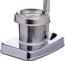 Storcator MasterClass manual din otel inoxidabil, culoare: argintiu, cu sita pentru seminte si pulpa, cu brat de parghie, pentru suc proaspat stors, crom, 18 x 14,5 x 36 cm