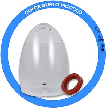Rezervor de apă de înlocuire Anakel Home MS-622735 compatibil cu aparatul de cafea Krups Dolce Gusto Piccolo KP100X | Plastic, 600 ml, inclusiv sigiliu aparat de cafea Dolce Gusto
