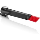 Perie pentru mobilă Bosch 2in1 și duză pentru tapițerie BHZU21N, perie 2in1, potrivită pentru toate aspiratoarele fără fir Unlimited fără fir, curățarea mobilierului sensibil, tapițeria și interiorul vehiculului, accesorii, negru