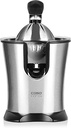 CASO CP 330 Pro - Presa de citrice de design, presa electrica si puternica de lamaie cu con de presa universal din otel inoxidabil, 160 wati, pentru toate citricele obisnuite, cu pornire automata, fara BPA