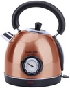 Fierbător electric Cecotec ThermoSense 420 Albastru deschis, 1.8 Litri, 2200 W, Măsurarea temperaturii, Baza 360 de grade, Oțel inoxidabil, Stil Vintage, Albastru, 01482